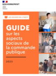 Les guides de l'OECP - Guide sur les aspects sociaux de la commande publique